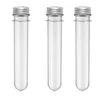 Ready to ship Screw caps Clear Plastic test tube 100ml