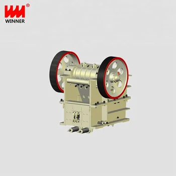 Large capacity efficient fixed jaw crusher