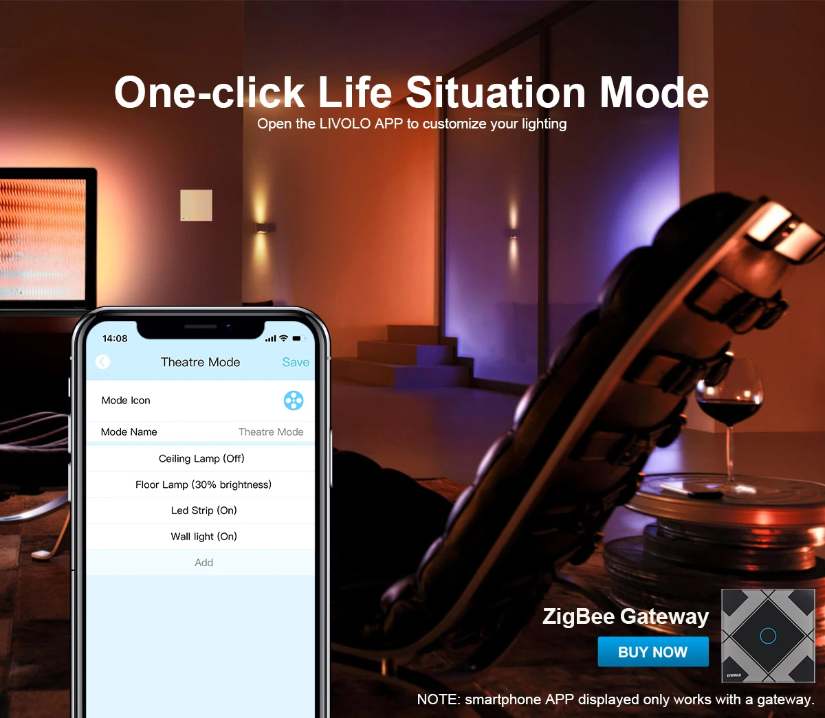 New LIVOLO Automation Home EU Standard Smart ZigBee Wifi Touch Switch Smart Home - ANKUX.COM