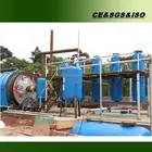 Free installation waste plastic bag recycling machine for oil