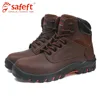 PPE black steel prevent puncture steel toe woodland safety shoes s3