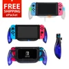 For Nintendo Switch console grip Compatible joy con Protective cover Case Ergonomic design with LED lamp