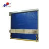 high speed PVC curtain door automatic rapid sliding door with remote control