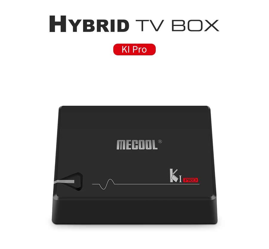 Android DVB Box K1 PRO Android7.1 DVB-S2 DVB-T2 Amlogic S905D DDR4 16GB Flash 1000M LAN 2.4G+5G WiFi  Hybrid Android Set Top box