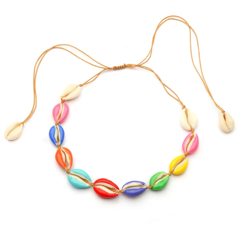 2019 Bohemia Handmade Shell Choker With Epoxy Colorful Natural Shell Necklace Summer Beach Jewelry
2019 Bohemia Handmade Shell Choker With Epoxy Colorful Natural Shell Necklace Summer Beach Jewelry