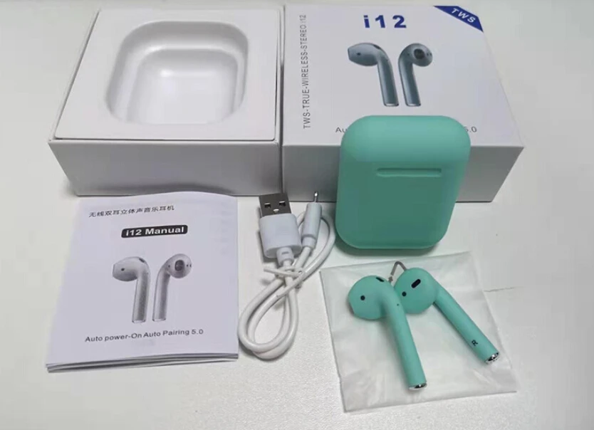 Trending Hot Products i12 TWS Blue tooth Earphones for iPhone - ANKUX.COM