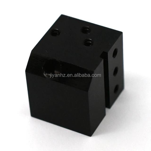 high end technology aluminum 6061 machined black oxide engine