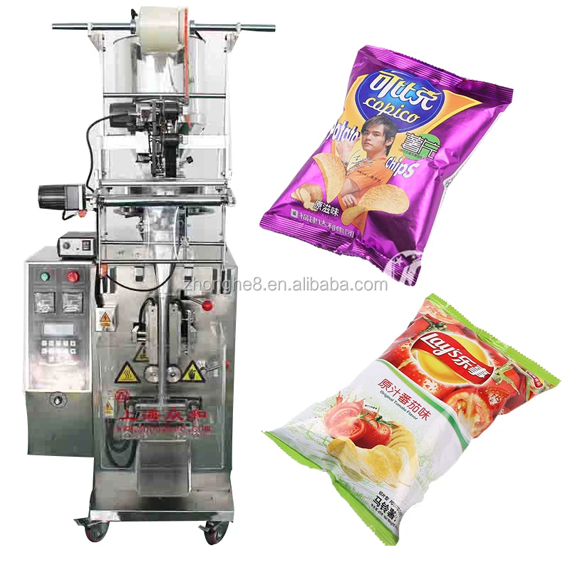 Ce Automatische Mini Snack Voedsel Snacks Sachet Verpakkingsmachine