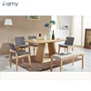 High quality dining table wooden dining table and chairs