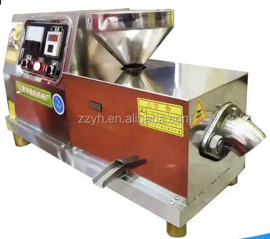 small capacity soybean oil press machine screw type oil press machine peanut cold and hot oil press ...