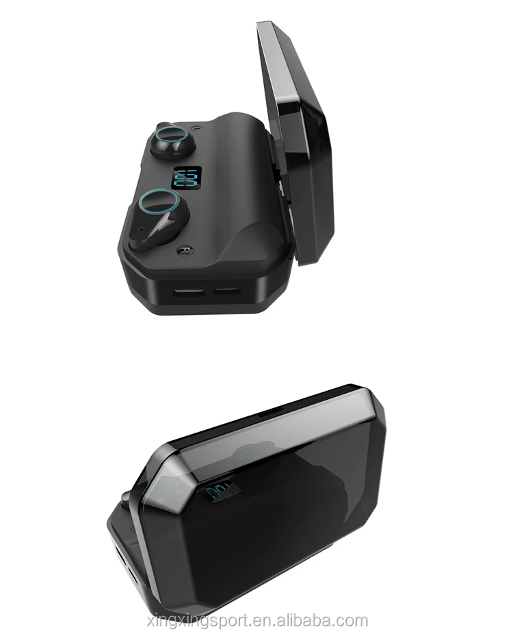 TWS 5.0 Headset True Wireless Earbuds with Wireless Charging Case IPX7 Waterproof Long Lasting - ANKUX.COM