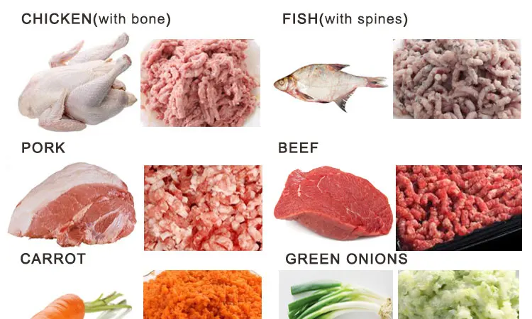 Hot Selling Large Scale Electric Meat Grinder Frozen Meat Mincer Automatic details