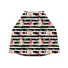 Wholesale Floral Printing Baby Car Seat Cover Universal Custom Baby Car Seat Cover Nursing Breastfeeding Cover Scarf