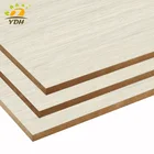 High quality Cheapest price 4*8 E1 melamine plain MDF board from China