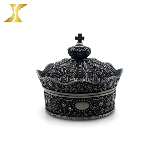 boxes packaging jewel box zinc alloy, anti tin jewellery box