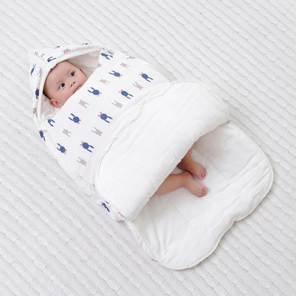 100% Cotton Blanket Stroller Bed Swaddle Wrap Newborn Baby Sleeping Bag, Ballet / rabbit
100% Cotton Blanket Stroller Bed Swaddle Wrap Newborn Baby Sleeping Bag, Ballet / rabbit