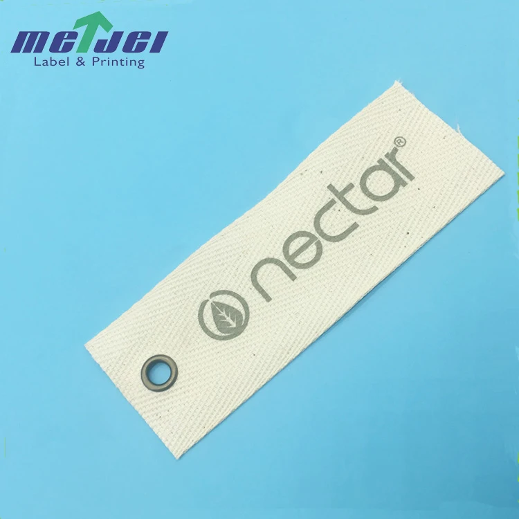 Recycled custom logo cotton canvas garment hang tag, canvas luggage tag, Natural canvas color, off white
Recycled custom logo cotton canvas garment hang tag, canvas luggage tag, Natural canvas color, off white