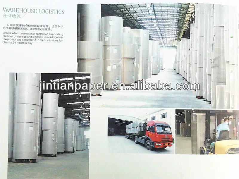 grey packing paper board roll manufacture