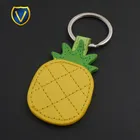High quality custom engraved leather keychain manufacturers in china