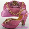 ME0077 pink New arrival 2015 sexy African spike heel open toe with colorful beads and stone high heel pump all match party