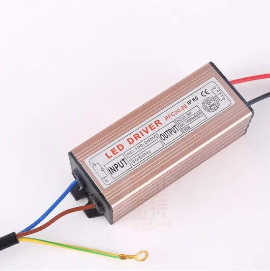 Constant Voltage Led Driver surge protection 2500v 1500mA 50Watt Waterproof LED Power Supply Driver