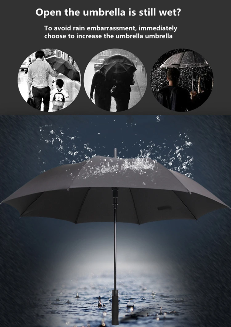 Waterproof Stick golf umbrella