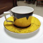 Hotel quality chinese supplier hotselling traditional chinese porcelain promotional classic style printed coffee cup