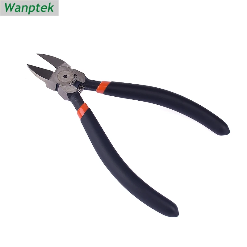 SK-150 mini cut line plier edge super thin single edged assembled slanting carbon steel model side cutting pliers