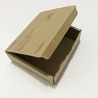 Custom Printed Logo Recycled Kraft Cardboard Carton Shipping Boxes Small Commodity Products Packing Mail Box