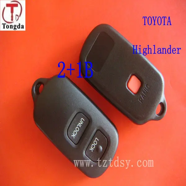 TD car key for toyota 2+1button.oem toyota keys