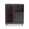 Factory Supply Home Furniture Mini Corner Bar Wine Display Cabinet