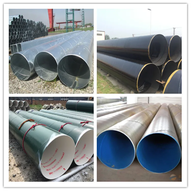 ASTM A252 Steel Pipe Piles Sizes, API 5L Spiral Welded SSAW Steel Pipe Pile