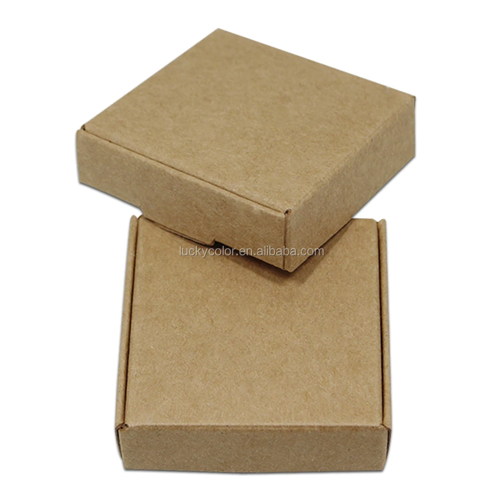original kraft paper bow tie set up packaging box