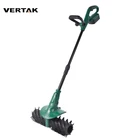 VERTAK 18V outdoor cordless power lawn brush sweeper for artificial grass