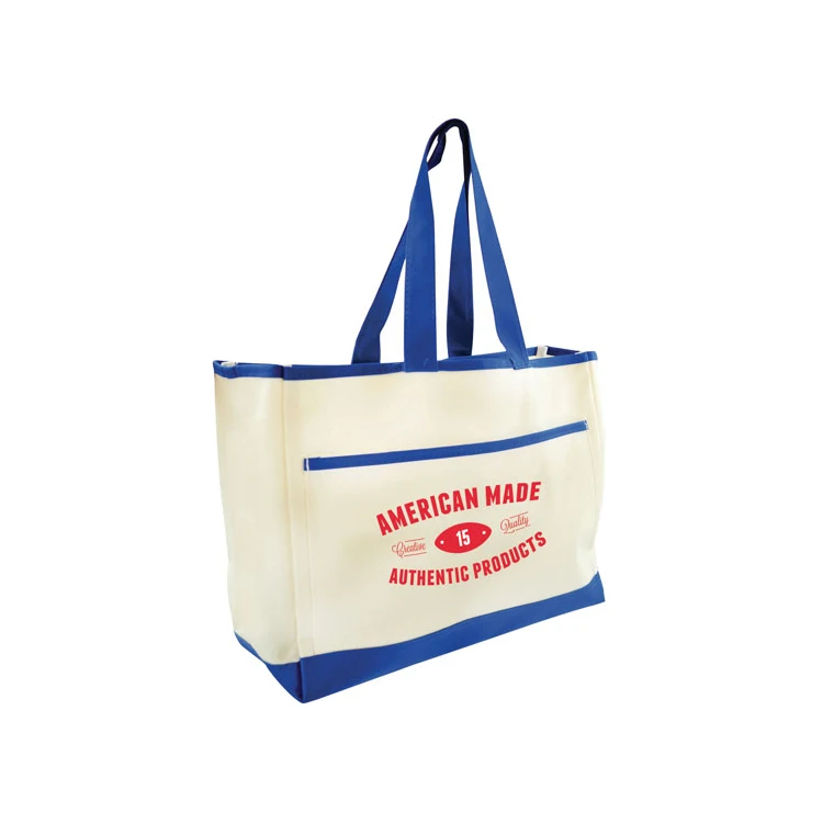 merchandise gifts grocery cart shopping bag laminated pp woven