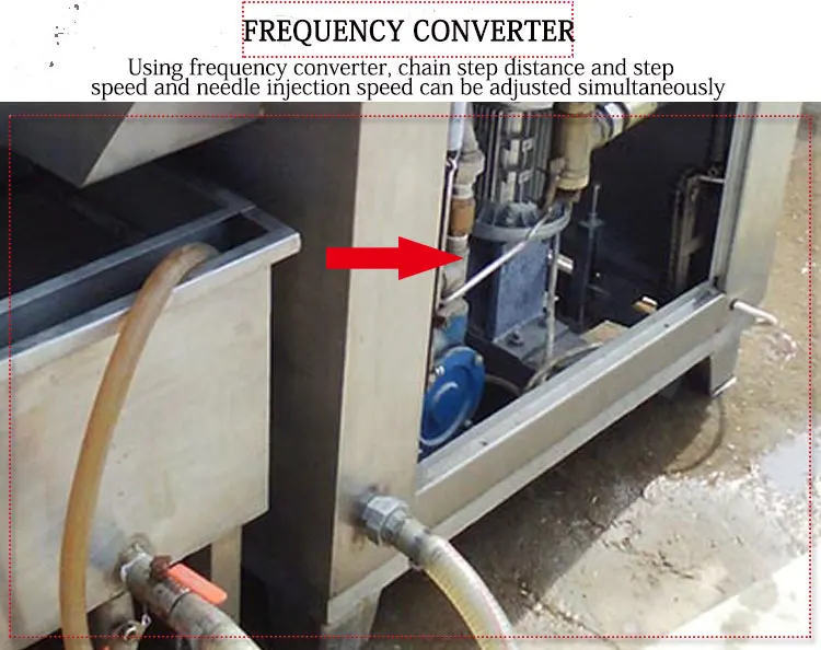 New Design Meat Injector Automatic Best Pickle Meat Saline Injection Machine factory