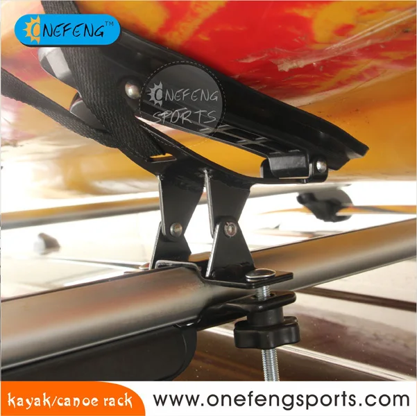 Kayak Carrier Glide and Set Premium Saddle - Car Fitting Kit/Truck Rack
