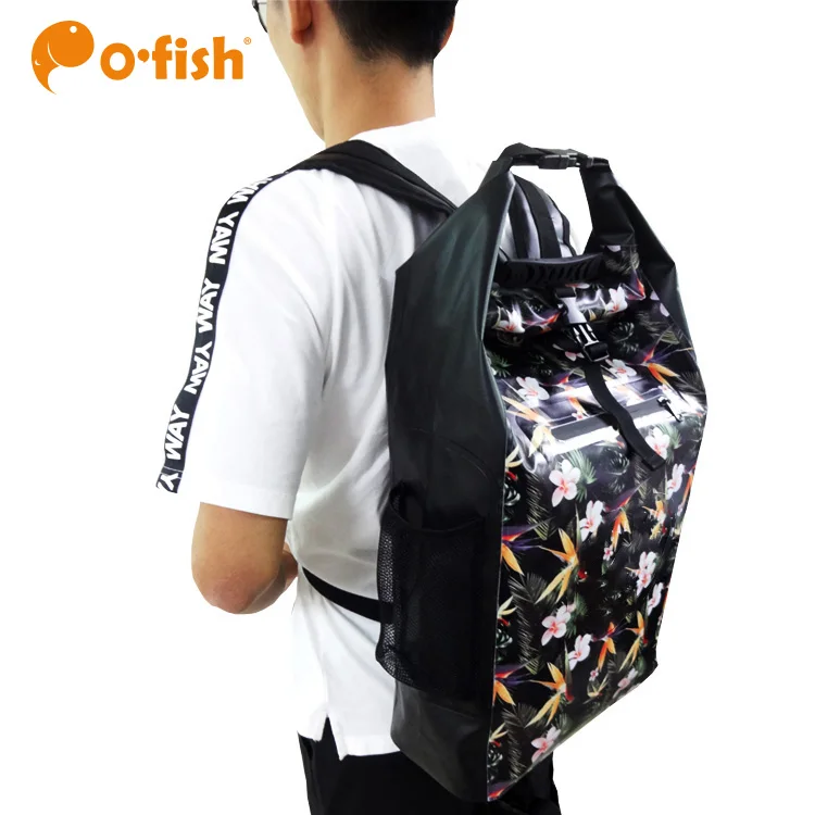 O.FISH high quality fashion 25L dry bags waterproof hiking travel backpack