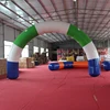 6m Cheap Airblown Inflatable Sports Archway, Inflatable Finish Line Arch For Mountain Bike Event