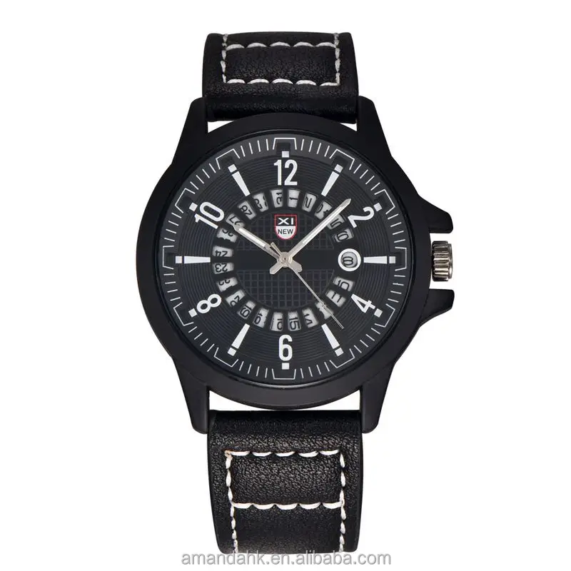 Wholesale 5 Colors XINEW Leather Belt Watch Classic Quartz Wristwatch For Men, Black
Wholesale 5 Colors XINEW Leather Belt Watch Classic Quartz Wristwatch For Men, Black