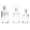 125ml/375ml/500ml/700ml engraved vodka glass bottle_whiskey bottles_rum bottle with cap