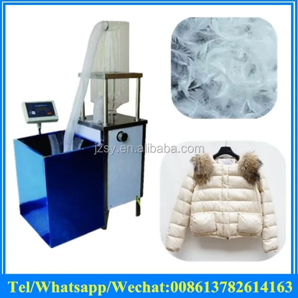 Automatic Duck And Goose Feather Down Jacket Filling Machinery