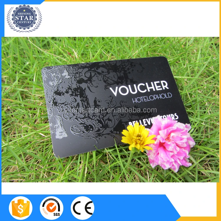 2016 popular uv spot cheap pvc membership card with sgs