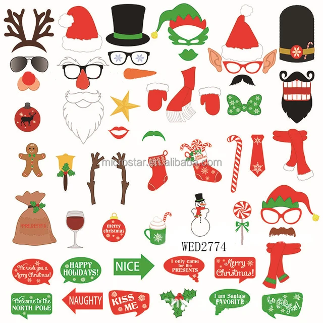 reunion party for new year eve party christmas photo booth props