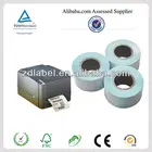 2014 hot adhesive bar code paper label for printer