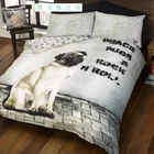 Pet Dog Printing Baby Bed Set Crib Bedding Custom Quilt Bedding Set