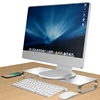 Most searched products sliver 360 degree rotating aluminum computer screen monitor stand base riser