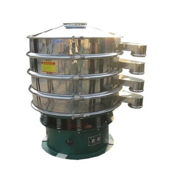 Materials separation rotary vibrating sieve circular vibrating screen machine