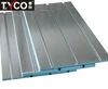 Underfloor heating panel with aluminum foil for al-pex pipe material fire resistant xps foam board