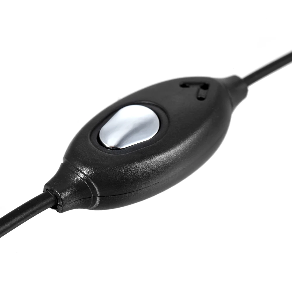 BAOFENG-UV-3R-In-ear-Earphone-Mic-for-DMR-Digital-Transceiver-Mobile-2-way-Radio-Walkie